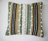 LUNA GREEN STRIPED PILLOW COVER-PILLOWS-BRAIDED CROWN