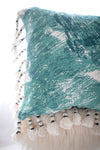 MALIBU ABSTRACT PRINTED PILLOW COVER WITH TASSELs-PILLOWS-BRAIDED CROWN