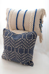 Geometric Indigo Throw Pillow Cover-PILLOWS-BRAIDED CROWN