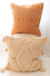 burnt orange pillow cover