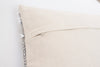 HALEY GRAY AND WHITE GEOMETRIC PILLOW COVER-PILLOWS-BRAIDED CROWN